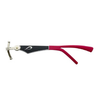 Pilla Outlaw X6 Copa Mundial Carbon Fiber Shooting Glasses Red Black