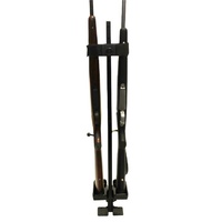 Pro-tactical Floor Mounted Vehicle Gun Rack - Dual Rifle Or Shotgun Bow Hunting