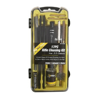 Max-clean Deluxe 17pc Rifle Cleaning Kit - .22cal, .223, .222, 22-250 Etc Gck-17-22cal