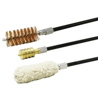 Max-clean 3pc Brush Set - 12 Gauge Bronze Brush, Mop And Brass Jag #gcb-12ga