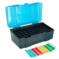 Plano Sturdy Safety Hard Plastic Ammo Box Rifle Medium - 50 Rounds 220 Swift 243 Win 257 Roberts 270 Wsm 300 Wsm 308 Win 35 Rem 444 Marlin 45-70 Gov 7