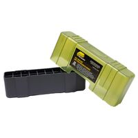 Plano Sturdy Safety Hard Plastic Ammo Box Rifle Medium - Transparent Green 20 Rounds 220 Swift 243 Win 257 Roberts 270 Wsm 300 Wsm 308 Win 35 Rem 444 