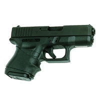 Pachmayr 05117 Slip-on Grip No. 5 With Finger Grooves For Sub-compact Pistols