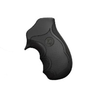 Pachmayr Diamond Checkering Pro Series Revolver Grip Ruger Gp100 - Black #p-dpggp