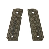 Pachmayr Super Tough Durable G10 Material Tactical Pistol Grips 1911 - Green Black Coarse #p-61010