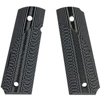 Pachmayr Super Tough Durable G10 Material Tactical Pistol Grips 1911 - Grey Black Coarse #p-61011