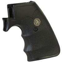 Pachmayr Groove Gripper Decelerator Rubber Revolver Grips 05134 Ruger Super - Black Hawk #rsb-g/d