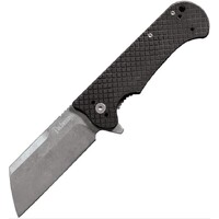 Pachmayr Grunt Liner Lockpocket Folding D2 Blade Steel Knife - Black 3.3 Inches  #p-04297