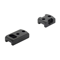 Pecar Optics Turn-in Bases For Anschutz Rifles - 2-piece Steel #pb-2p-asz