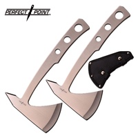 Perfect Point Outdoor 9.5 Inch Throwing Axes Set - 2 Pack #pp-107-s2