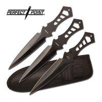 Perfect Point 190Mm Overall Throwing Knife Set - 3 Pc #k-Tk-017-3B