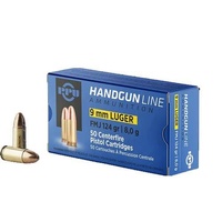 Ppu 9mm Luger 124gr Lrn Ammo For Training & Target Shooting #hh9e