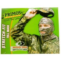 Primos Stretch Fit Mask Full Hood Mobu Comfortable Hunting - Mossy Oak New Break Up Camo #pr6228