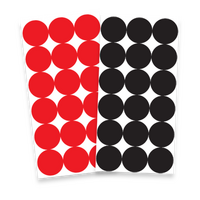 Pro-shot P-432m Splatter Shot 1 Inch Peel & Stick Repair Pasters 432 Pack