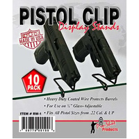 Pro-shot Rw-1 Glass Pistol Clip Display Stand Black