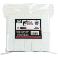 Pro-shot 3-500 Square Shotgun Cleaning Patches For 12-16 Gauge 500 Pack