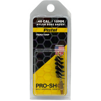 Pro-Shot 10np Nylon Pistol Brush 10mm .40 Cal #8-32 Thread
