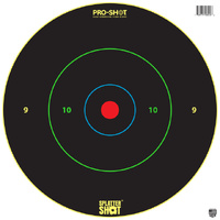 Pro-Shot 12b-Mc-5pk Bullseye Target 12 Inch 5-Pack
