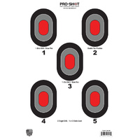 Pro-Shot 530-Rc-5pk Paper Targets 23x35 Inch 5-Pack