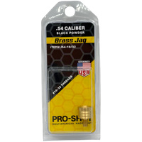 Pro-Shot J54-10/32 Black Powder Jag 54 Calibre Brass Steel Stud