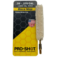 Pro-Shot Mp35-375 Rifle Bore Mop 35 To 375 Caliber Brass Core Cotton
