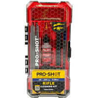 Pro-Shot R22kit Rifle Cleaning Kit 22 Cal 556mm 325 Inch Rod