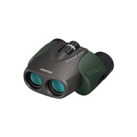 Pentax Up 8-16x21 Green Compact Porro Prism Zoom Binoculars