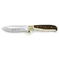 Puma Waidmann 9-1/7 " Fixed Hunting Knife Stainless Steel - Staghorn Scales #11 3580
