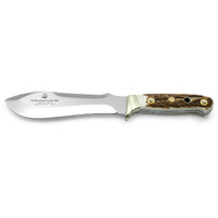Puma White Hunter 240 10-4/5 " Fixed Hunting Knife Stainless Steel - Staghorn Scales #11 6009