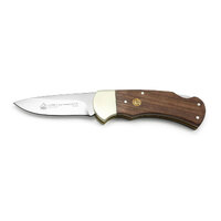 Puma 4-star Hunting Pocket Knife - Wood Scales #22 0705