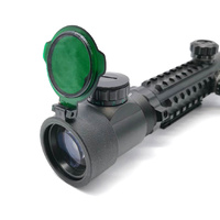 Quake Bushwacker Spring Open Scope Cover - Green See-thru Size 3 #12332-3