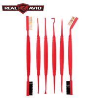 Real Avid Accu-grip Picks & Brushes - 7 Picks And Scrapers #av-pbs