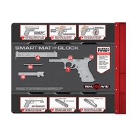 Real Avid Avglocksm Glock Smart Mat Gun Cleaning Mat With Parts Tray