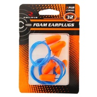 Radians Rd-fp75bbp3 Tapered Corded Ear Plugs Hearing Protection 3 Pair Pack