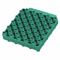 Rcbs Universal Case Loading Block A Great Tray For Any Reloading Bench - 25 Holes On Each Side Plastic #r9452