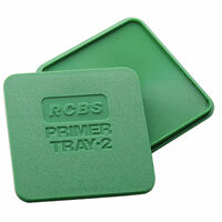 Rcbs Perfect Primer Turning Square Shape Grooved 2 Tray Reloading Accessories - 4 Inches Green #r9480