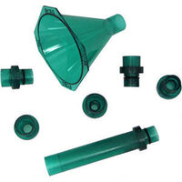 Rcbs Reloading Equipment Quick Change Powder Great Funnel Kit Drop Tube - Green Plastic 4 Inch #r9190
