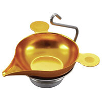 Rcbs Reloading Accessories Scale Pan 505/510/1010 Hight Quality Metal Tipproof - Gold Aluminum #r98917