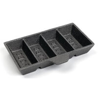 Rcbs 4 Cavity Ingot Mould W Handle For Bullet Casters - Black Cast Iron #r80005