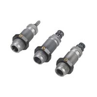 Rcbs Full Length Sizer Expander Seater Die Set Roll Crimp Straight Walled Cartridges - 505 Gibbs Polished Heat Treated Steel #r24904