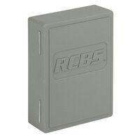 Rcbs Protective Die Storage Box Unique Cradle - Gray Plastice Up To 3 Dies #r9890