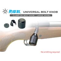 Eagleye Rig3l Universal Clamp On Bolt Knob - Large Black #Rbk L