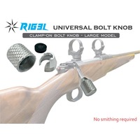 Eagleye Rig3l Universal Clamp On Bolt Knob - Large Silver #Rbk L-s