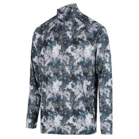 Ridgeline Mens Performance Qtr Zip Top - Squall #rlclsmlsq