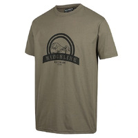 Ridgeline Mountains Tee Classic Fit 100% Cotton - Beech #rlctsmtbc