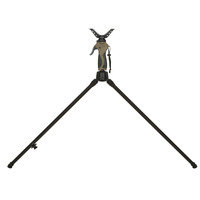 Ridgeline Speed Stick Bipod Beech Adjustable Gun Rest And Optical Gear Mount - 360° Rotating V Yoke #rlarbpbc