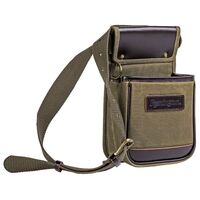 Remington Premier 25-round Shell Leather Reinforced Pouch - Green #remrpsp