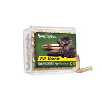 Remington 22 Viper 22 Lr Plated Truncated Cone Solid Bullet - 36 Grain 1410fps 100pk #1900