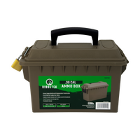 Ridgetek Rl10121 .30 Cal Ammo Box In Dark Earth With Padlock Hasp