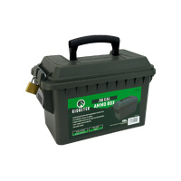 Ridgetek Rl10129 Lockable .50 Cal Ammo Box Water Resistant Storage Can